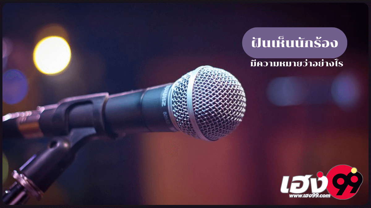ฝันเห็นนักร้อง